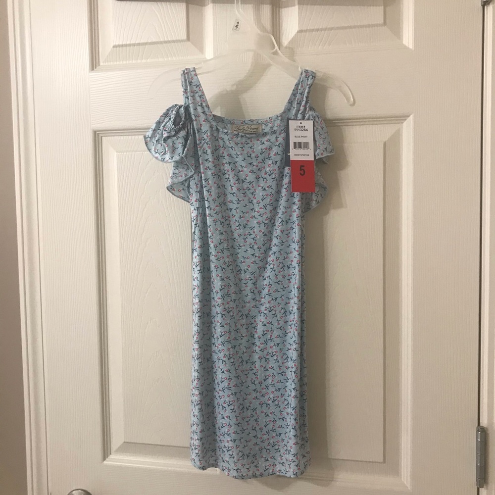 Pretty blue dress lucky size 5